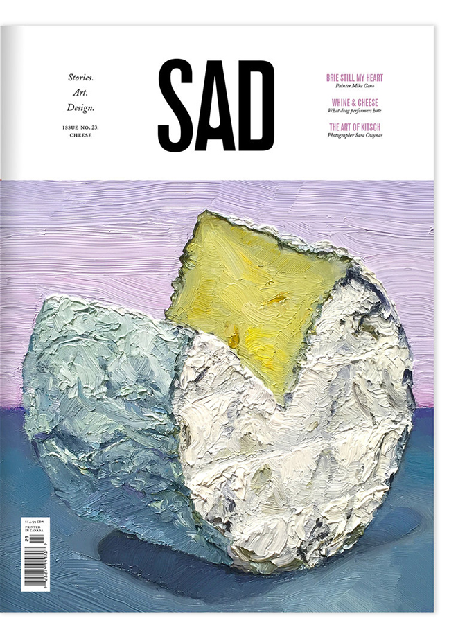 SAD magazine cover art by Mike Geno